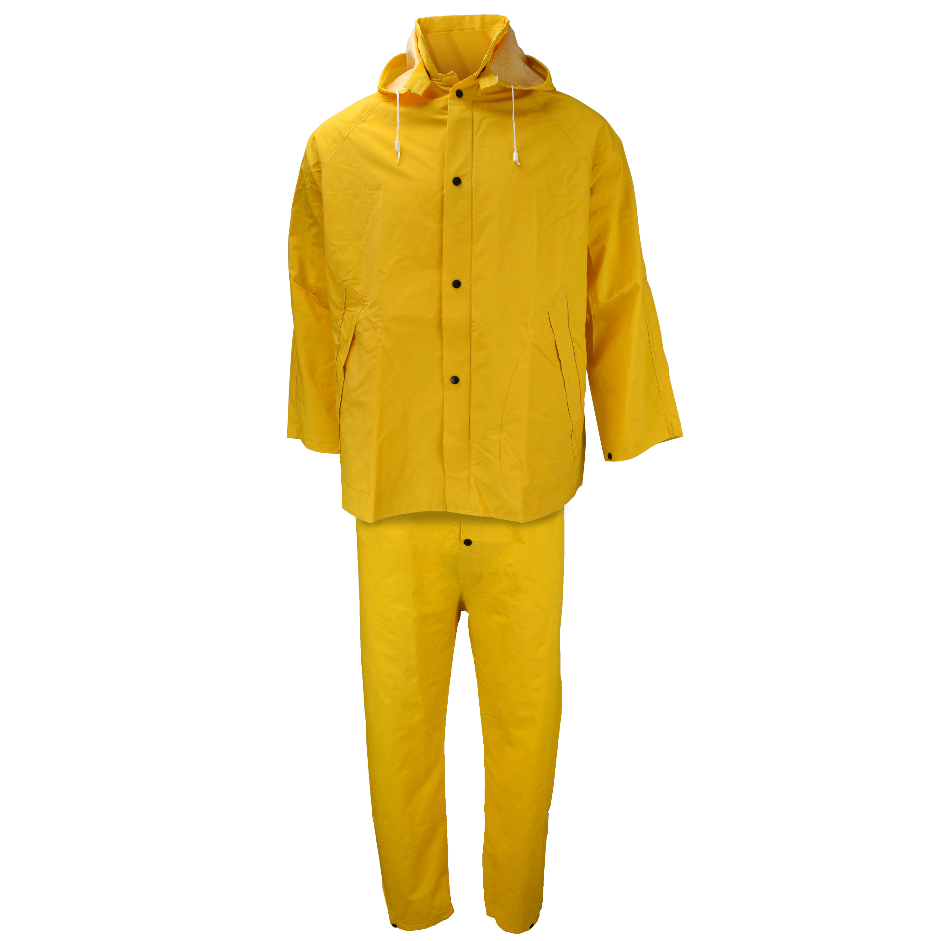 Economy Rain Suit - Safety Yellow - Size 5X - Rain Suits